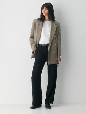 Aritzia Wilfred Effortless Pants Black